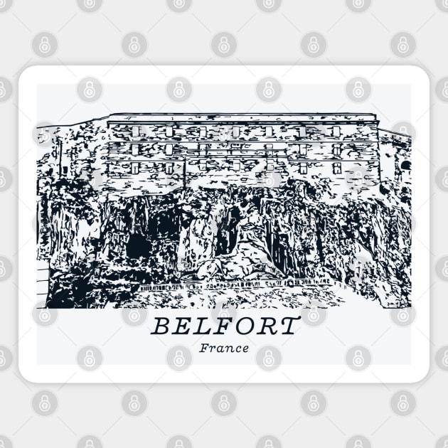 Belfort - France Magnet by Lakeric